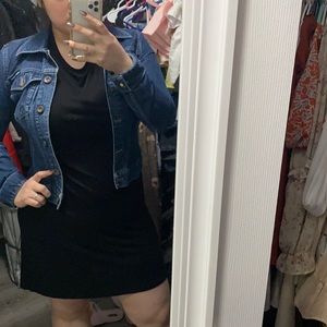 Black basic dress
